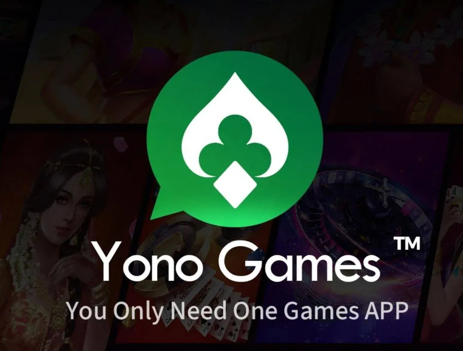 First login screen of the Yono game app